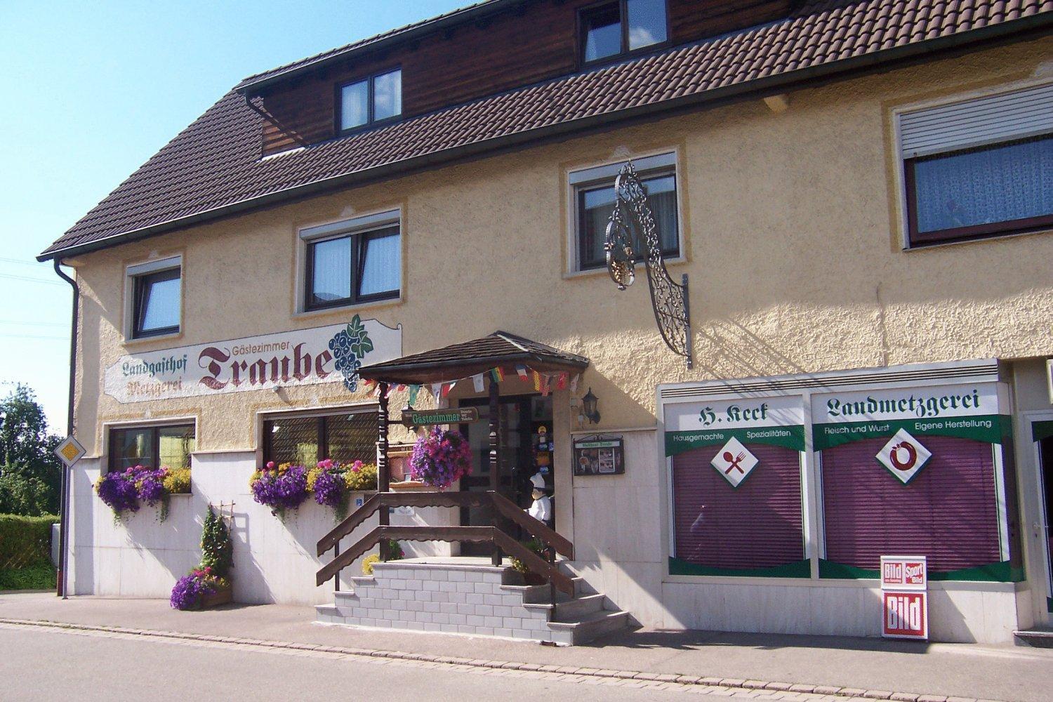 Landgasthof Traube Хайденхайм ан дер Бренц Екстериор снимка